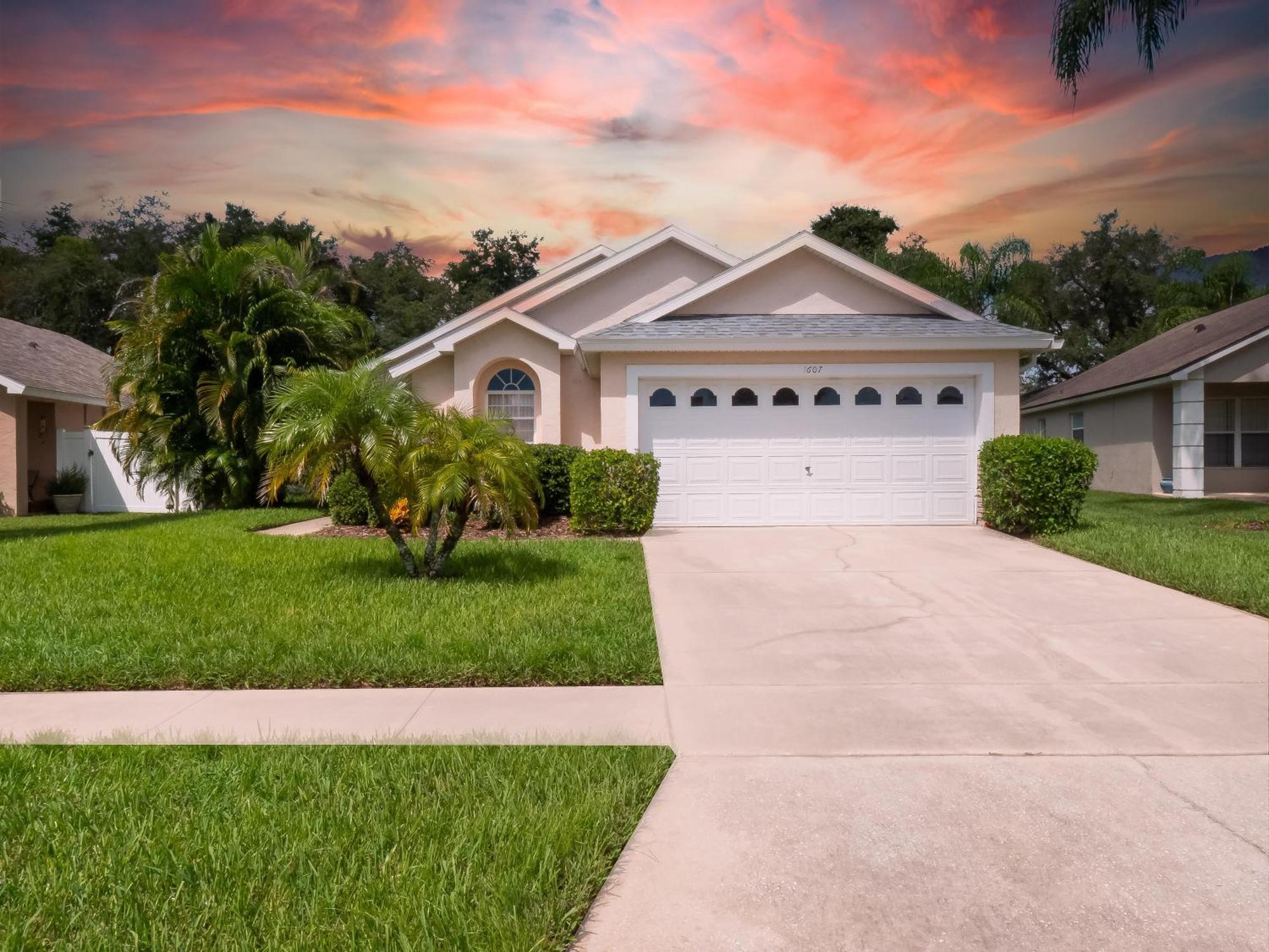 Bsv1607 - Amazing 5 Bedroom Home With Free Wifi And Private Pool & Spa Orlando Exterior photo